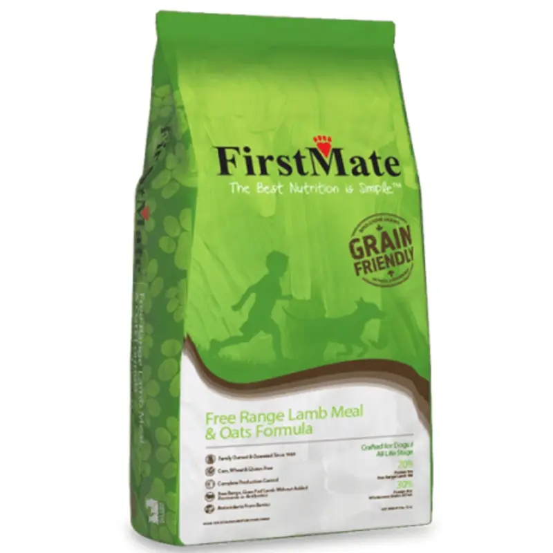 FirstMate Grain Friendly Free Range Lamb & Oats Dry Dog Food