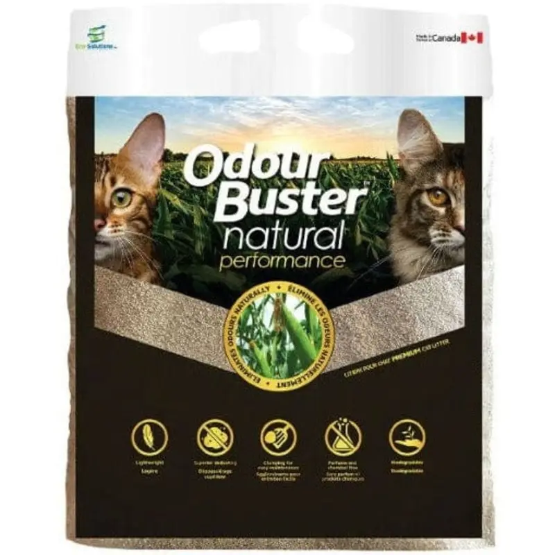 Odour Buster Natural Performance Corn Cob Cat Litter
