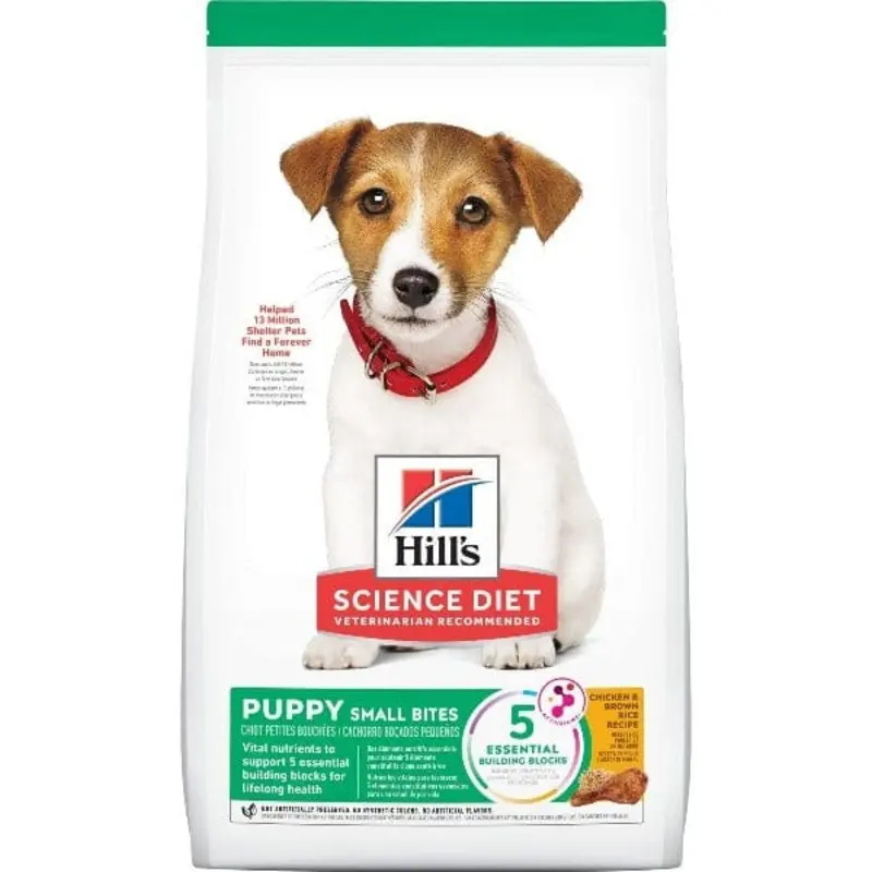 Science Diet Puppy Small Bites Chicken & Brown Rice Recipe Dry Dog Food