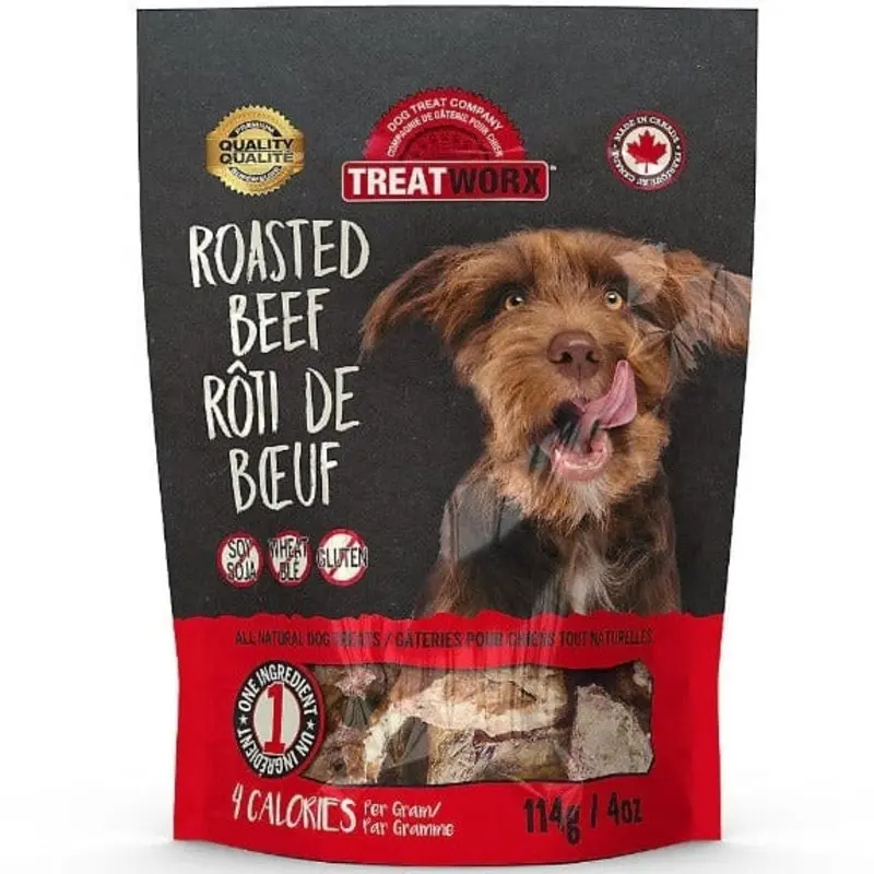 Treatworx Roasted Beef Dog Treats
