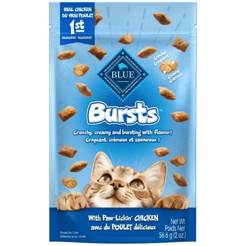 BLUE Bursts Cat Treats; Paw-Lickin' Chicken