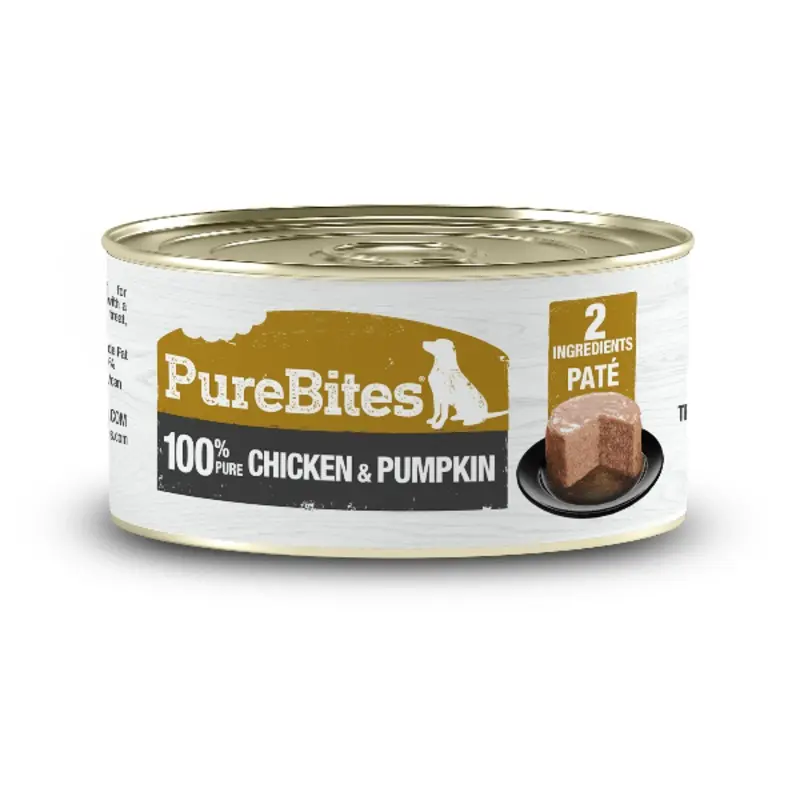 PureBites Pure Protein Chicken & Pumpkin Pt for Dogs