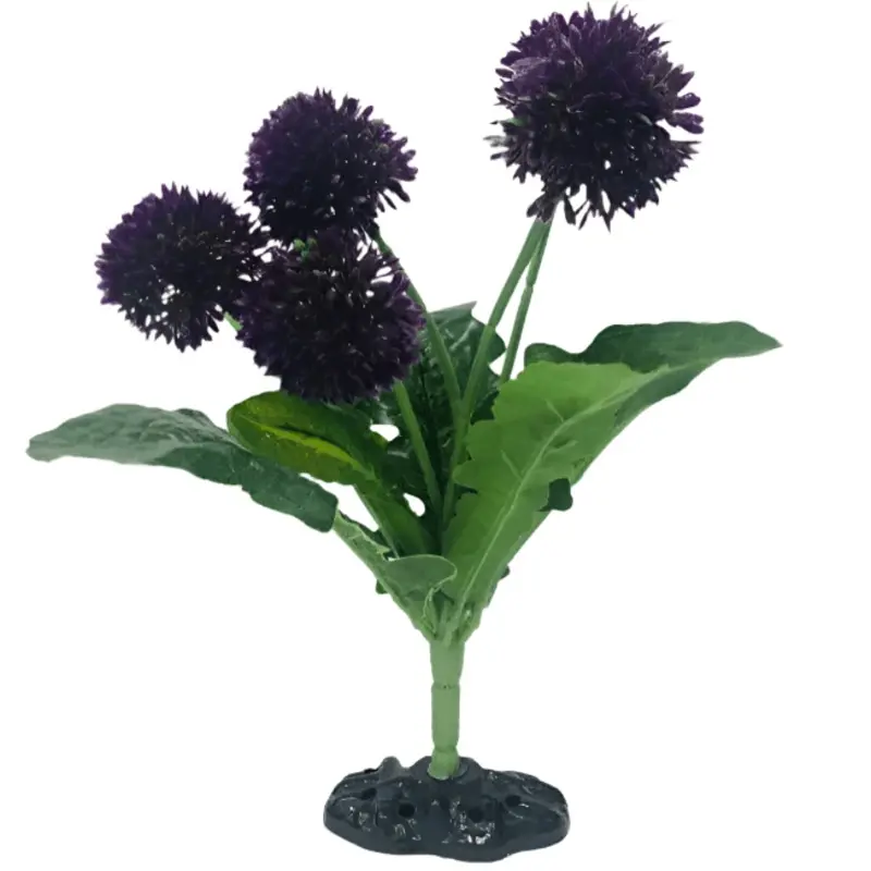 Repti Gear Purple Marigold Plant Decoration 25cm