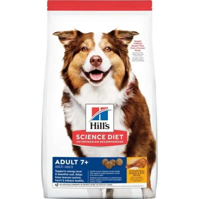 Science Diet Adult 7+ Chicken Meal, Barley & Rice Recipe Dry Dog Food
