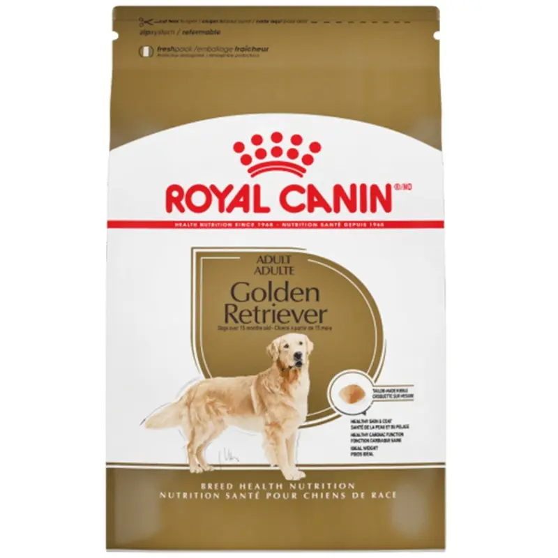 Royal Canin Golden Retriever Adult Dry Dog Food, 30lb