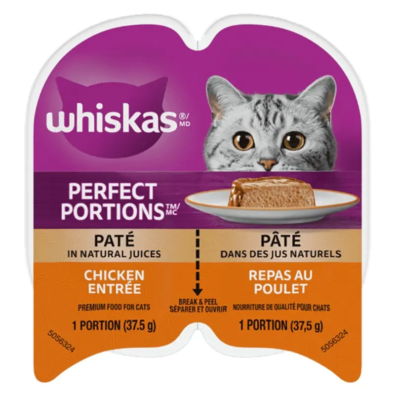 Whiskas Perfect Portions Chicken Pt Wet Cat Food