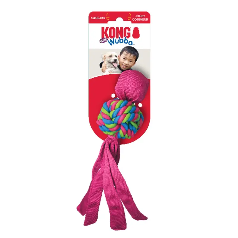 KONG Wubba Weaves Dog Toy