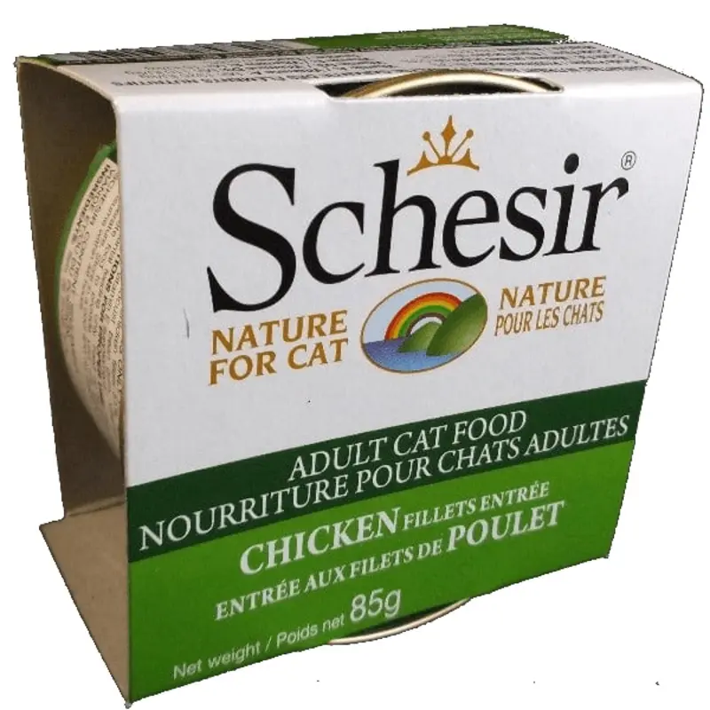 Schesir Chicken Fillets Entree in Jelly Adult Wet Cat Food