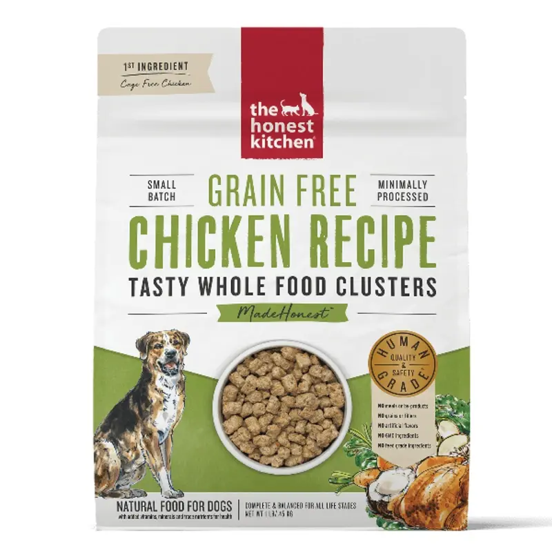 The Honest Kitchen GF Chicken Whole Food Clusters Dry Dog Food