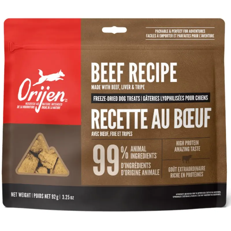Orijen Beef Recipe Freeze-Dried Dog Treats
