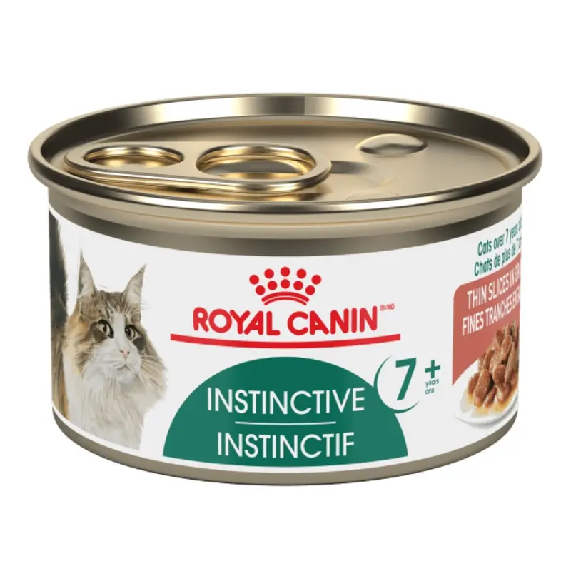 Royal Canin Instinctive 7+ Thin Slices in Gravy Canned Cat Food, 85g