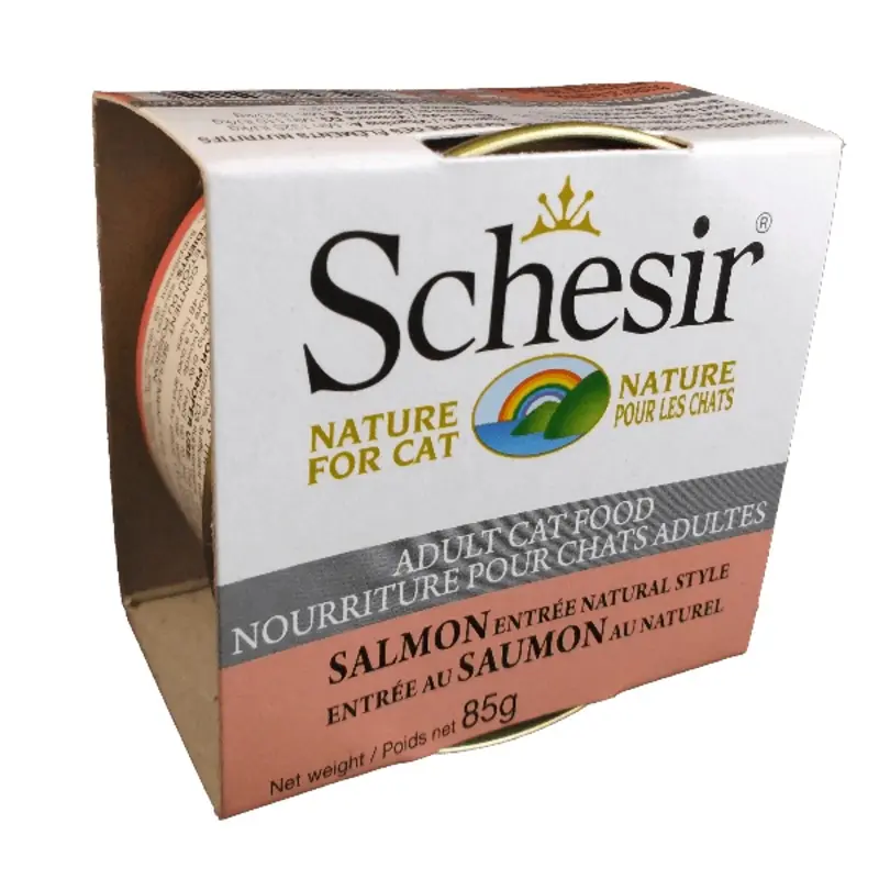 Schesir Salmon Entree Natural Style Adult Wet Cat Food