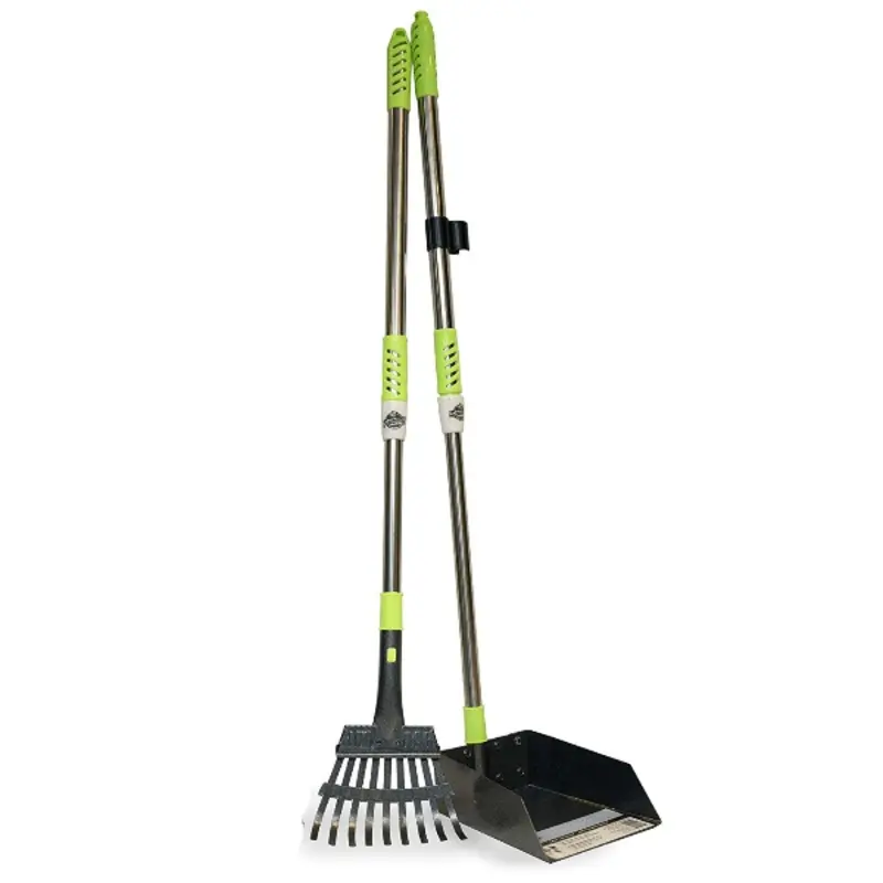 Spotty Telescopic Metal Tray & Rake