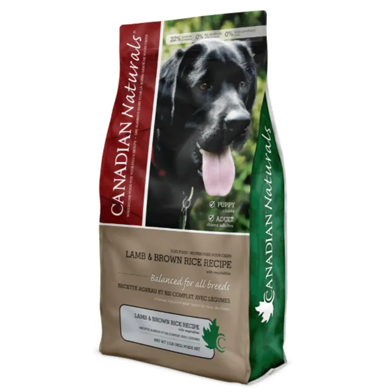 Canadian Naturals Lamb & Brown Rice Dry Dog Food
