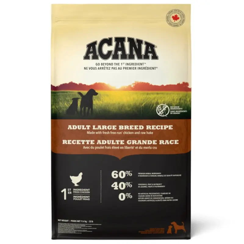 ACANA Adult Large Breed Recipe Dry Dog Food