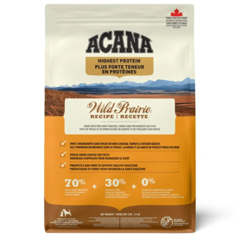 ACANA Highest Protein Wild Prairie Recipe Dry Dog Food