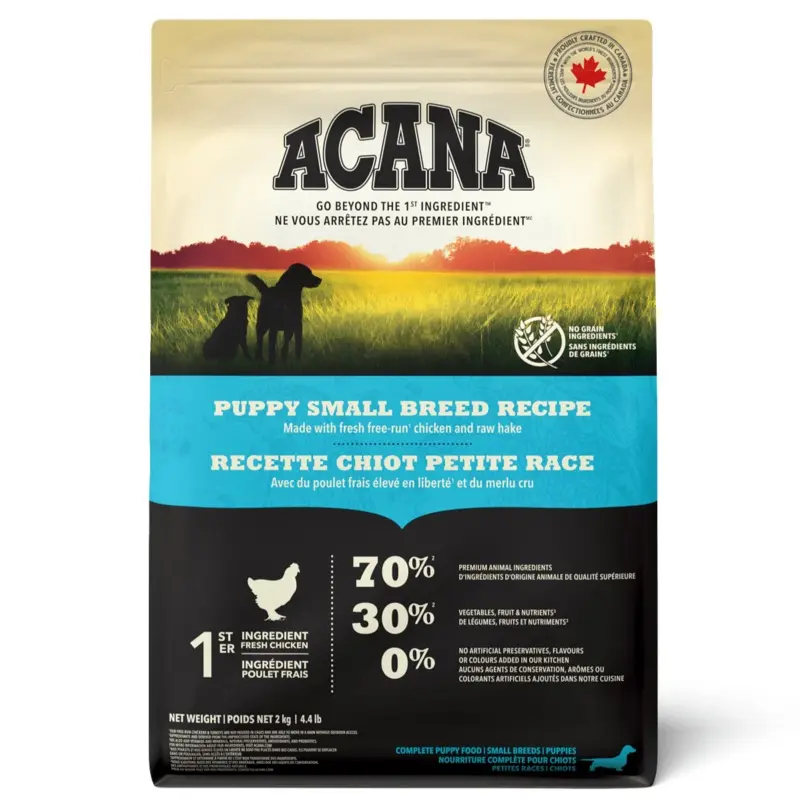 ACANA Puppy Small Breed Recipe Dry Dog Food