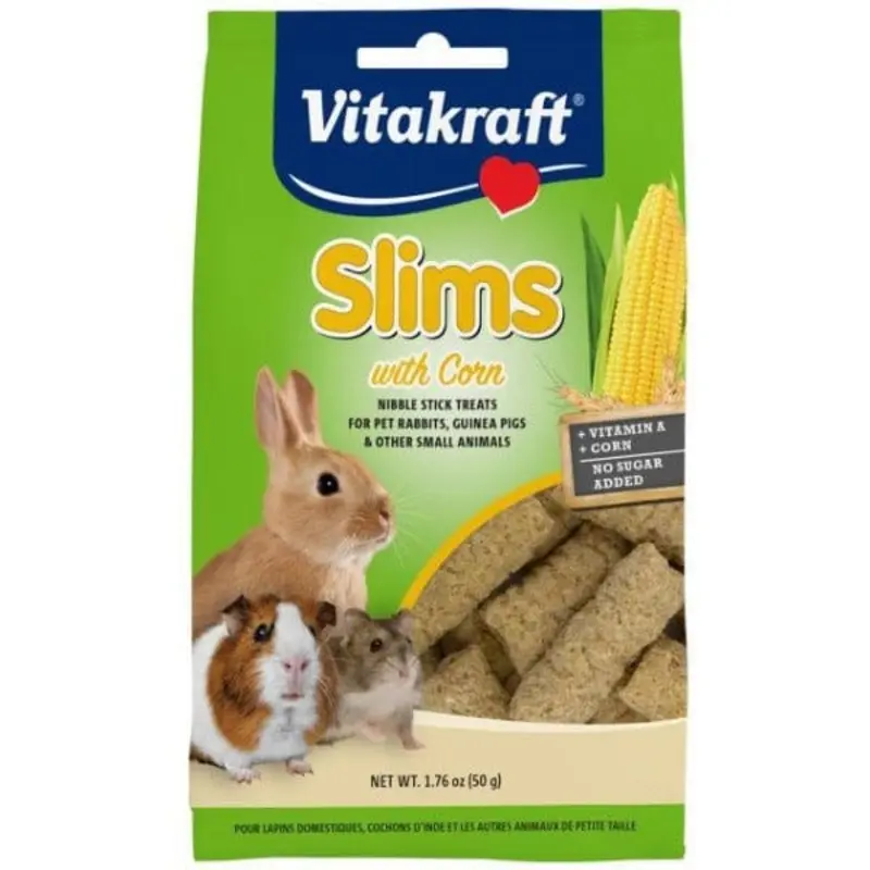 Vitakraft Slims Corn Nibble Stick Treats