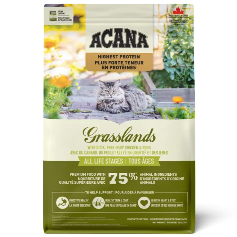 ACANA Highest Protein Grasslands Dry Cat Food
