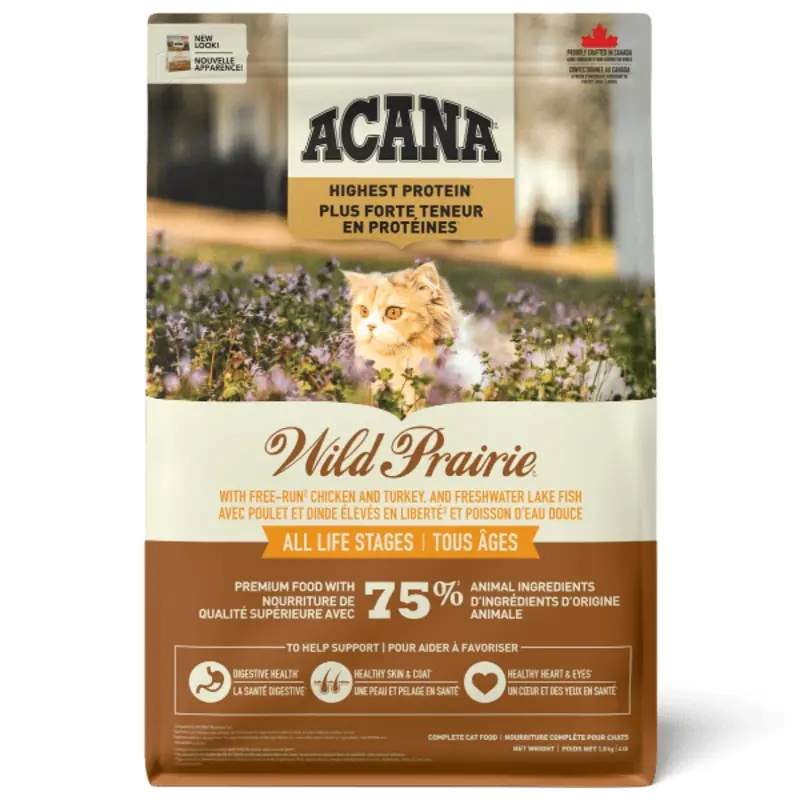 ACANA Highest Protein Wild Prairie Dry Cat Food