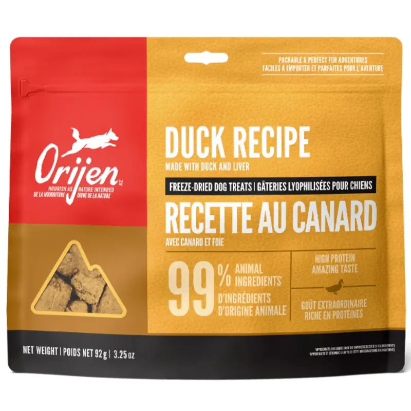 Orijen Free-Run Duck Recipe Freeze-Dried Dog Treats