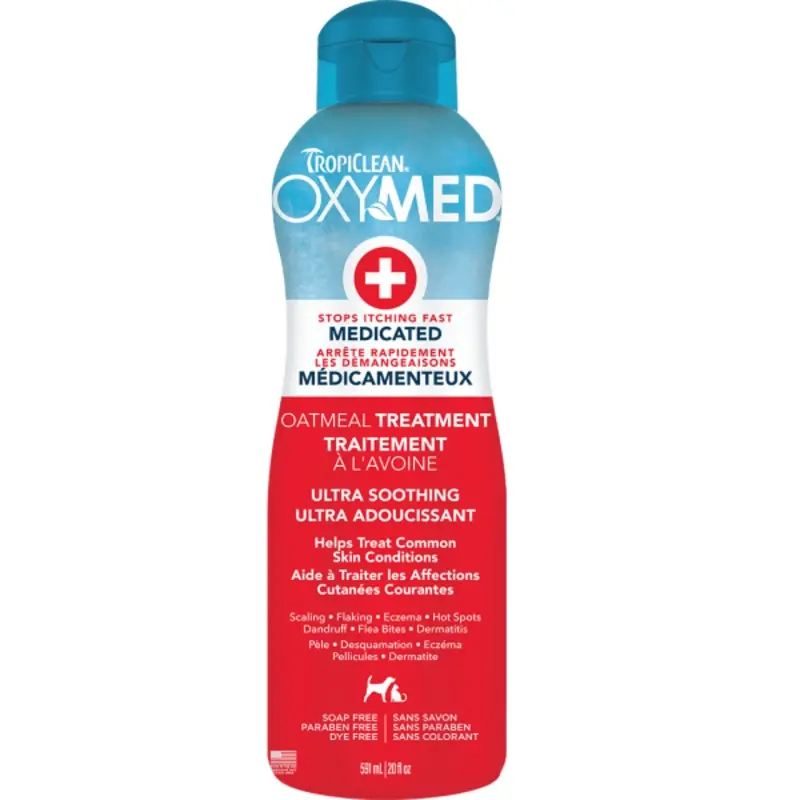 Tropiclean OxyMed Medicated Oatmeal Treatment