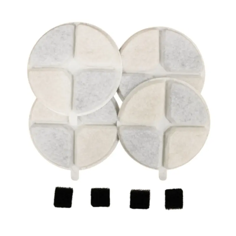 PATPET Replacement Filters & Foam Filters 4-Pack