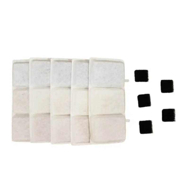 PATPET Replacement Filters & Foam Filters 5-Pack