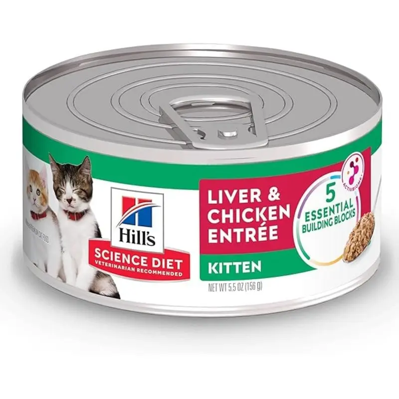 Science Diet Liver & Chicken Entree Canned Kitten Food