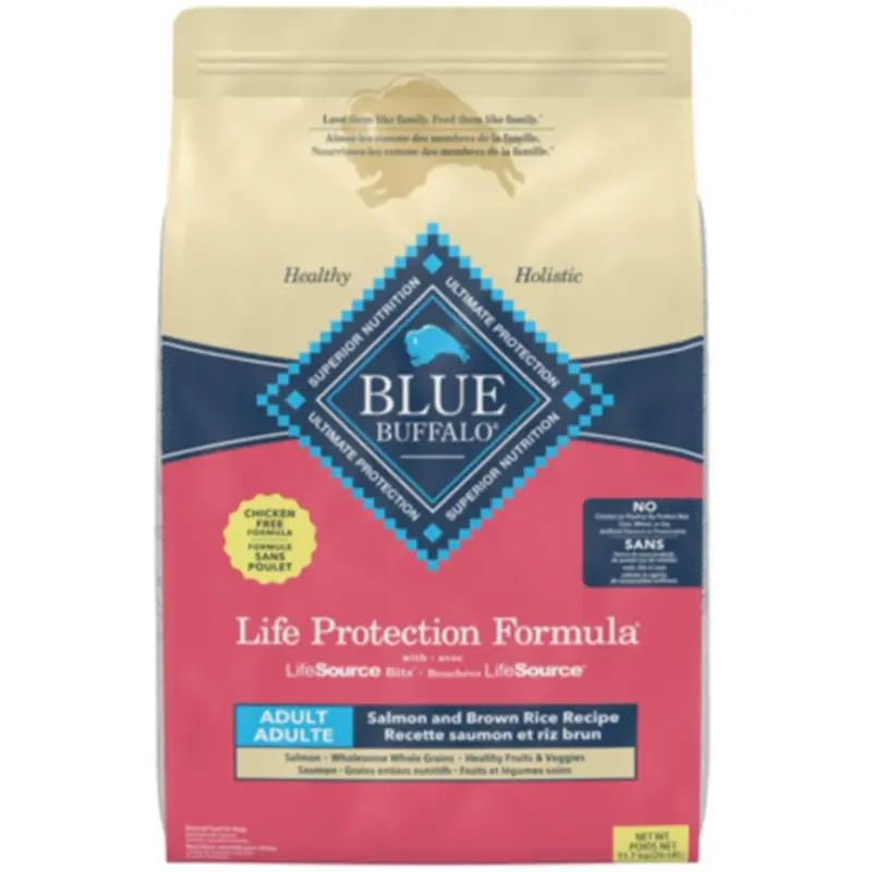 BLUE Life Protection Formula Salmon & Brown Rice Recipe Dry Dog Food, 26lb