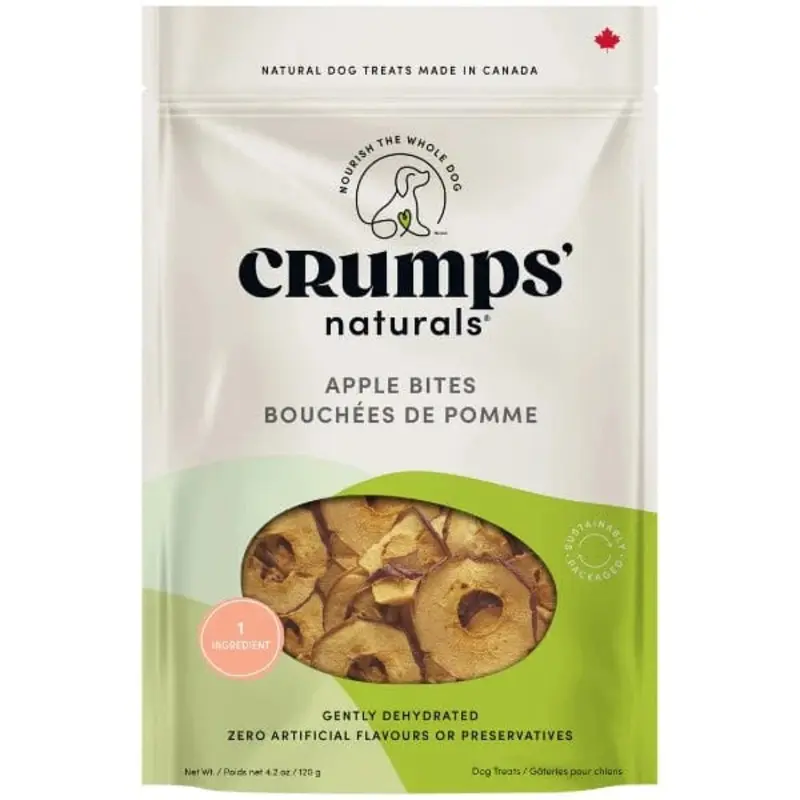 Crumps' naturals Apple Bites Single Ingredient Treats for Dogs (SPECIAL ORDER ITEM)
