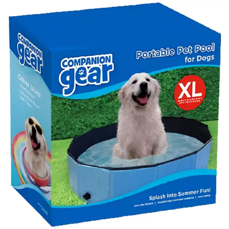 Companion Gear Portable Pet Pool for Dogs, XL