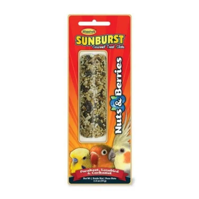 Sunburst Nuts & Berries Gourmet Treat Stick for Birds
