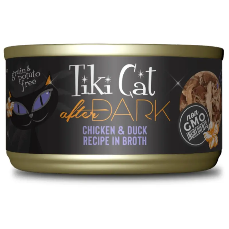 Tiki Cat After Dark Chicken & Duck Recipe Canned Cat Food
