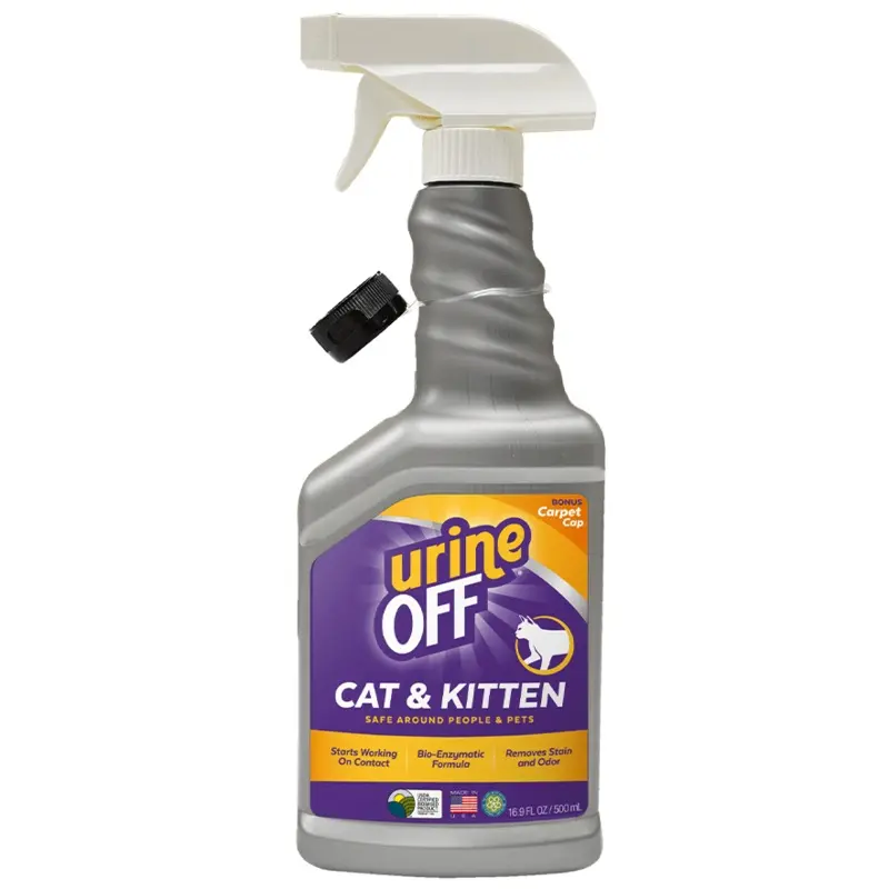 Urine Off Cat & Kitten Stain and Odor Remover Spray