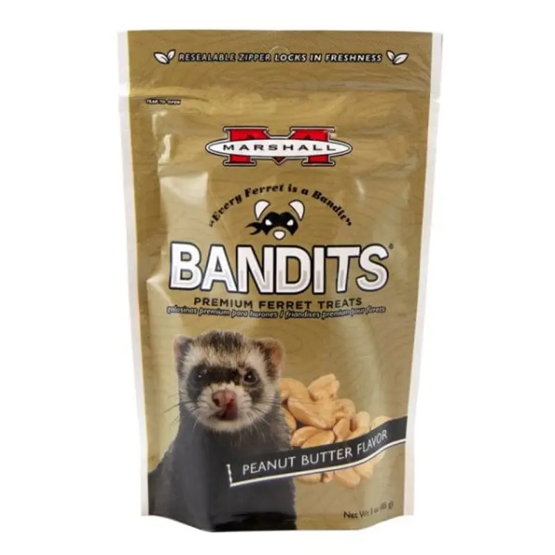 Marshall Bandits Peanut Butter Flavour Premium Ferret Treats
