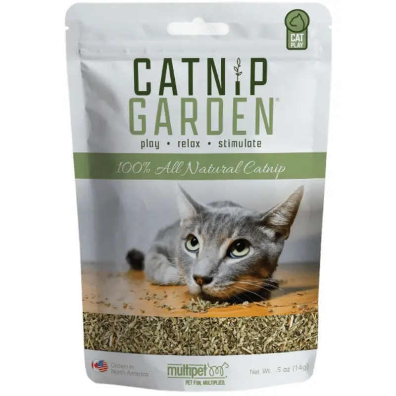 Multipet Catnip Garden 100% Organic Catnip for Cats