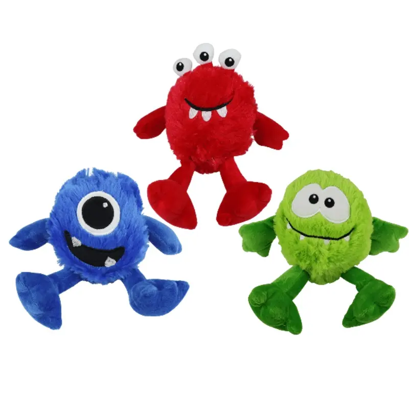 Multipet Monsters Assorted Plush Dog Toy