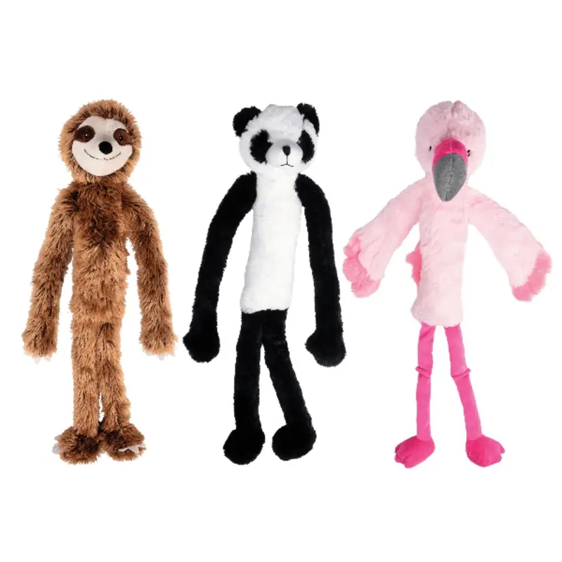 Multipet Swingin Slevins Plush Dog Toy
