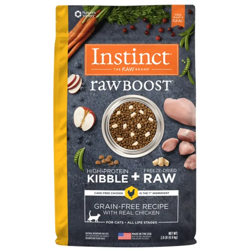 Instinct Raw Boost Real Chicken Recipe Dry Cat Food