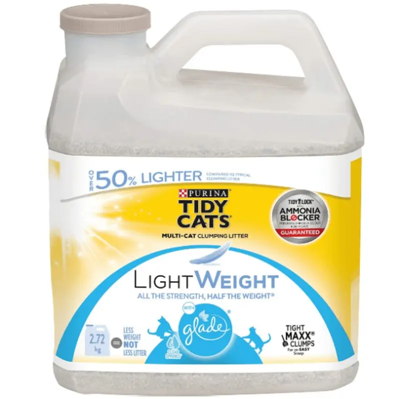 Tidy Cats LightWeight with Glade Clear Springs Clumping Cat Litter