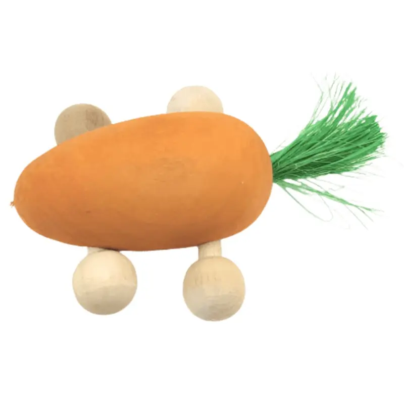 Moss Hollow Rolling Carrot Toy