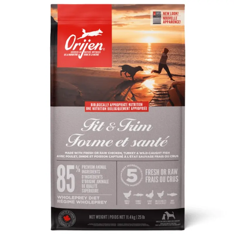 Orijen Fit & Trim Dry Dog Food, 11.4kg