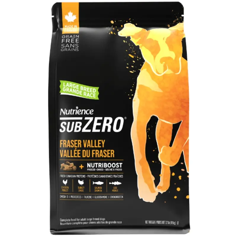 Nutrience SubZero Fraser Valley Large Breed Dry Dog Food, 10kg