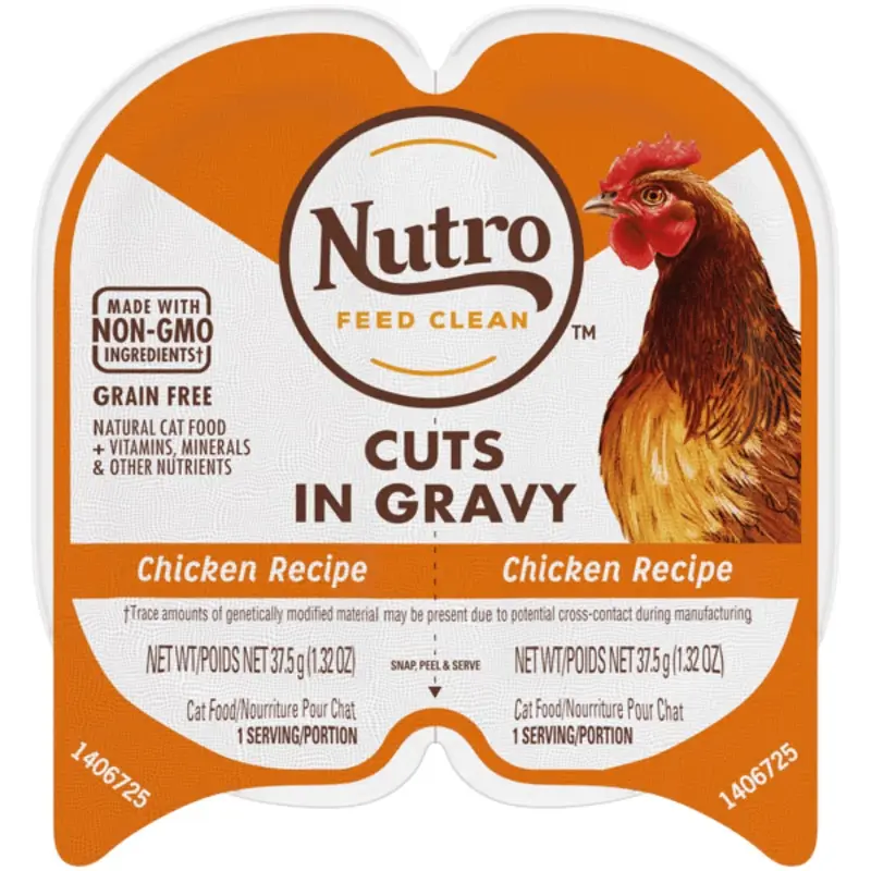 Nutro Perfect Portions Chicken Cuts in Gravy Wet Cat Food