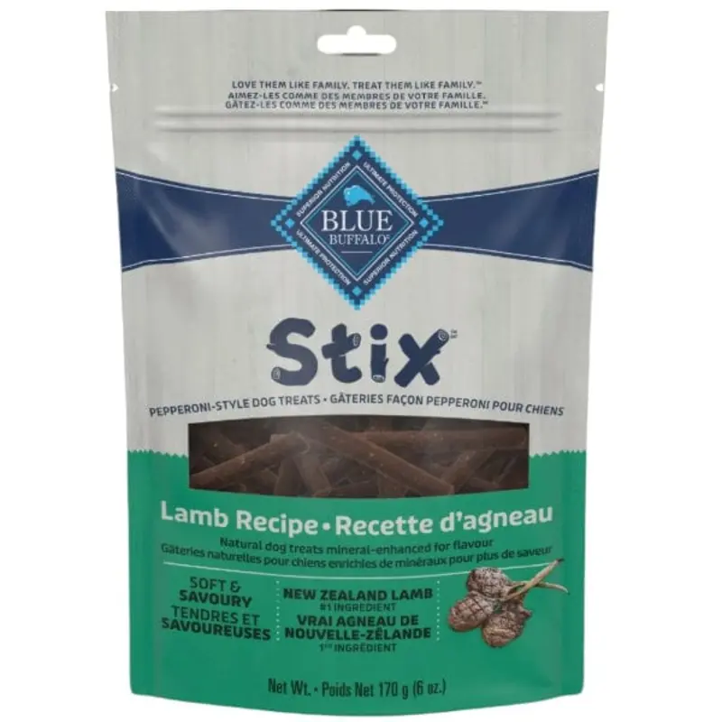 BLUE Stix Pepperoni Style Dog Treats; Lamb Recipe