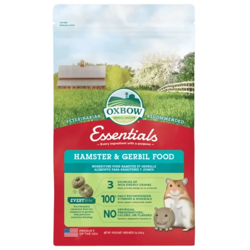 Oxbow Essentials Hamster & Gerbil Food