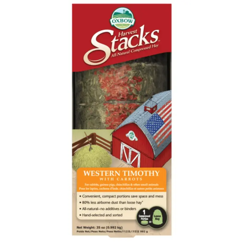 Oxbow Harvest Stacks Western Timothy with Carrots