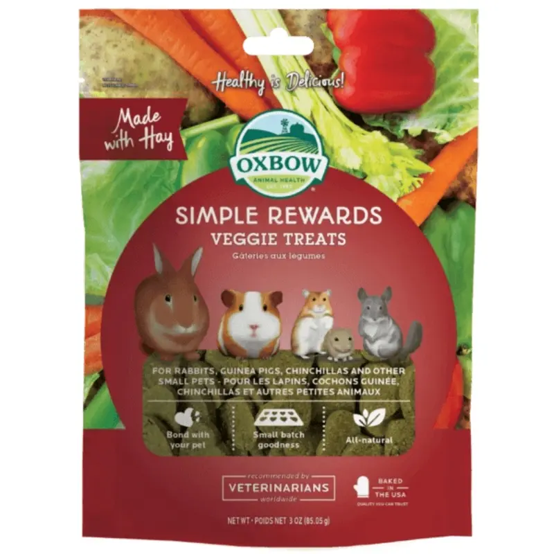 Oxbow Simple Rewards Baked Veggie Treats