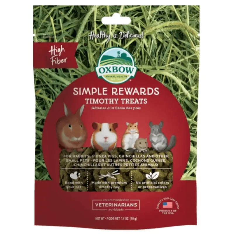 Oxbow Simple Rewards Timothy Treats